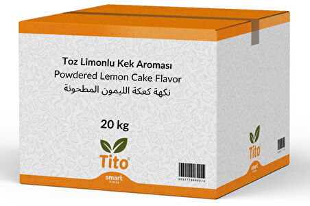 Toz Limonlu Kek Aroması 20 kg