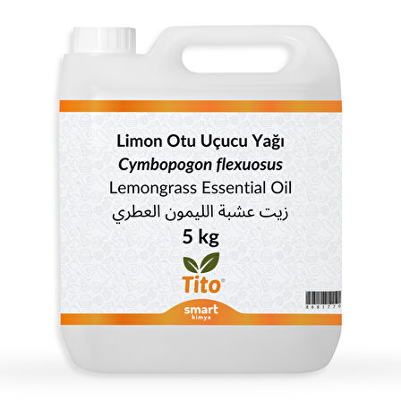 Limon Otu Uçucu Yağı Cymbopogon flexuosus 5 kg