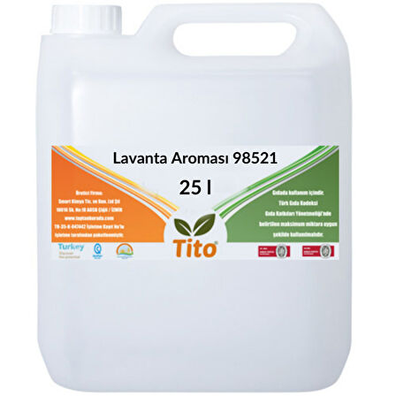 Lavanta Aroması 98521 25 litre