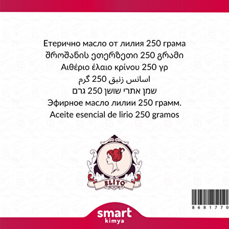 Zambak Uçucu Yağı Lilium candium 250 g