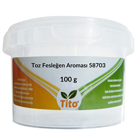 Toz Fesleğen Aroması 58703 100 g