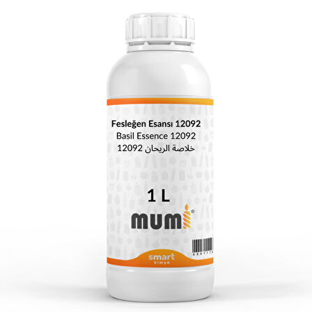 Fesleğen Mum Esansı 12092 1 litre
