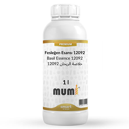 Premium Fesleğen Mum Esansı 12092 1 litre