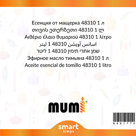 Kekik Mum Esansı 48310 1 litre