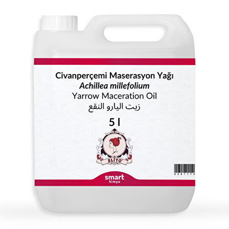 Civanperçemi Maserasyon Yağı Achillea millefolium 5 litre