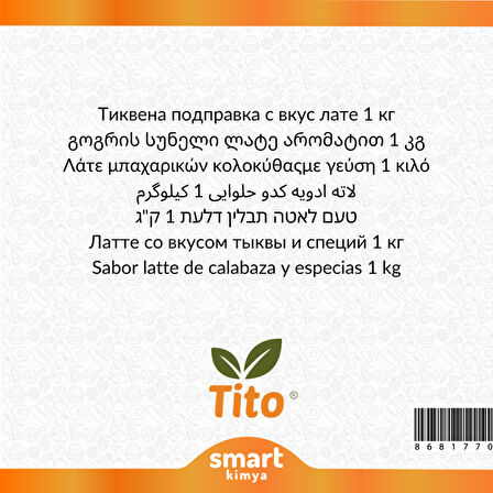 Toz Pumpkin Spice Latte Aroması 1 kg