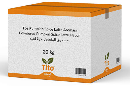 Toz Pumpkin Spice Latte Aroması 20 kg