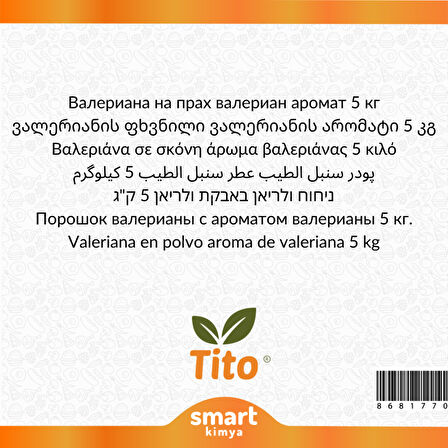 Toz Kedi Otu Valerian Aroması 5 kg