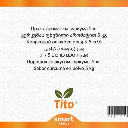 Toz Zerdeçal Aroması 5 kg