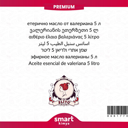 Premium Kedi Otu Valerian Esansı 5 litre