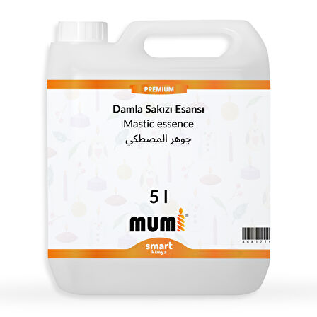Premium Damla Sakızı Mum Esansı 97483 5 litre