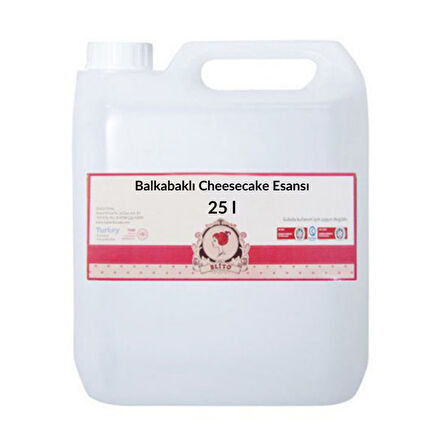 Balkabaklı Cheesecake Esansı 25 litre