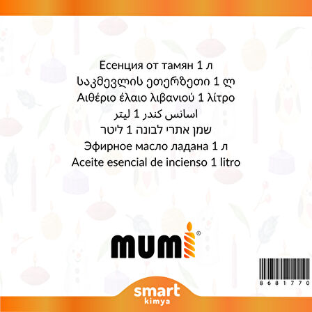 Akgünlük Mum Esansı 41983 1 litre