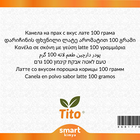 Toz Tarçınlı Latte Aroması 100 g