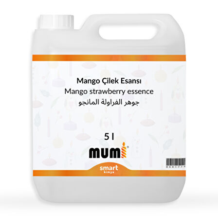 Mango Çilek Mum Esansı 5 litre