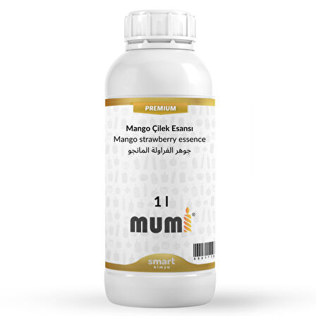 Premium Mango Çilek Mum Esansı 1 litre