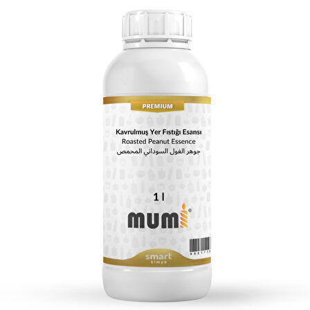 Premium Kavrulmuş Yer Fıstığı Mum Esansı 1 litre