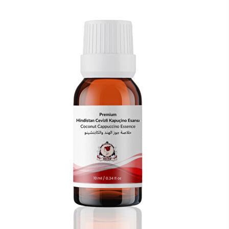 Premium Hindistan Cevizli Kapuçino Esansı 10 ml