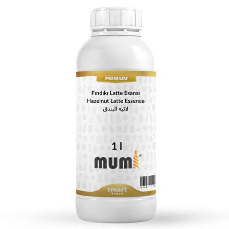 Premium Fındıklı Latte Mum Esansı 1 litre