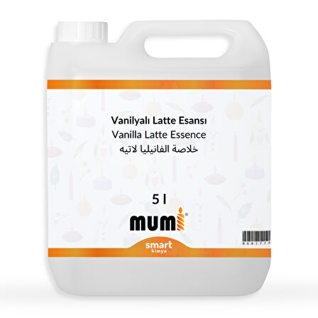 Vanilyalı Latte Mum Esansı 5 litre