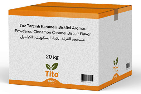 Toz Tarçınlı Karamelli Bisküvi Aroması 20 kg