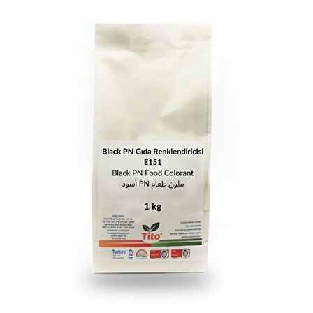 Black PN Gıda Renklendiricisi E151 1 kg