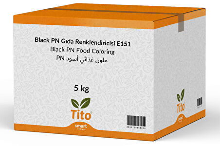 Black PN Gıda Renklendiricisi E151 5 kg