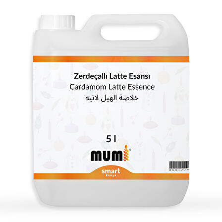 Zerdeçallı Latte Mum Esansı 5 litre