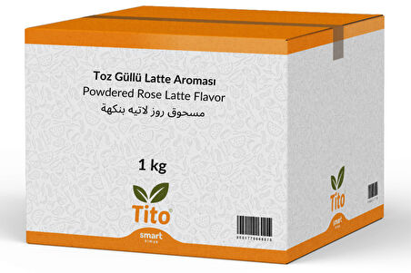 Toz Güllü Latte Aroması 1 kg