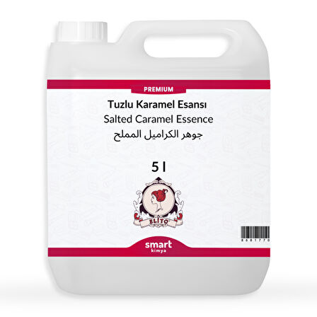 Premium Tuzlu Karamel Esansı 5 litre