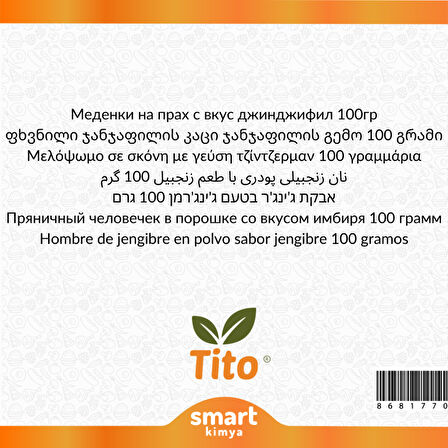 Toz Kurabiye Adam Gingerman Aroması 100 g