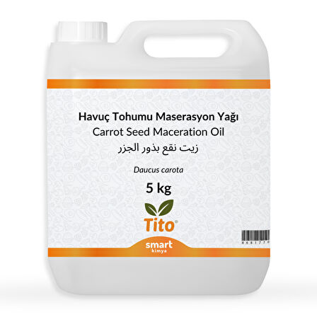 Havuç Tohumu Maserasyon Yağı Daucus carota 5 kg