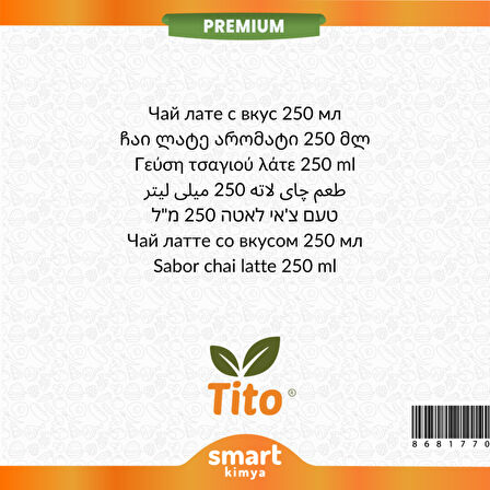 Premium Chai Latte Aroması 250 ml