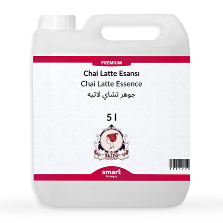 Premium Elito Chai Latte Esansı 5 litre