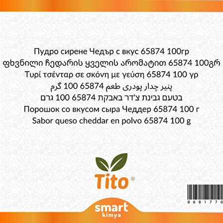 Toz Kaşar Peyniri Aroması 65874 100 g