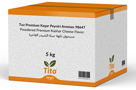 Toz Premium Kaşar Peyniri Aroması 98647 5 kg