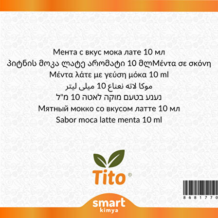 Naneli Mocha Latte Aroması 10 ml