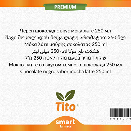 Premium Bitter Çikolatalı Mocha Latte Aroması 250 ml