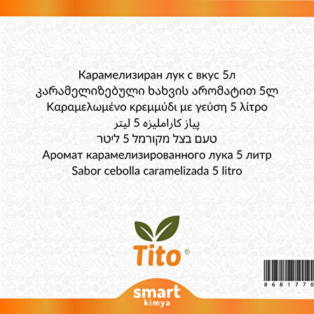 Karamelize Soğan Aroması 5 litre