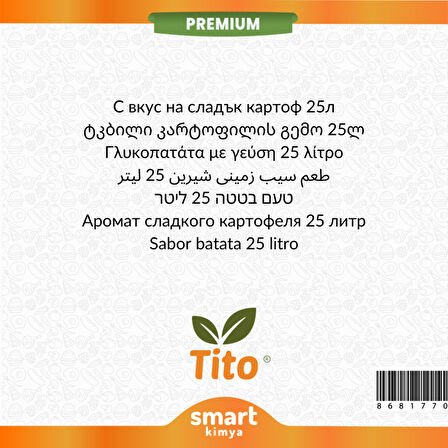 Premium Tatlı Patates Aroması 25 litre