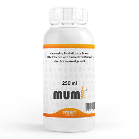 Karamelize Bisküvili Latte Mum Esansı 250 ml