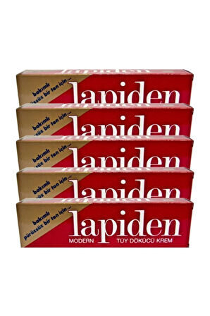 Lapiden Tüy Dökücü Krem Klasik Unisex  40 gr 5 Adet