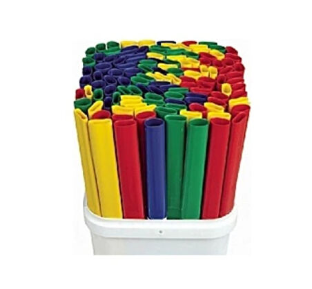 Buzlu Rulo Kaplık Renkli 40x150cm Karışık - 10 adet