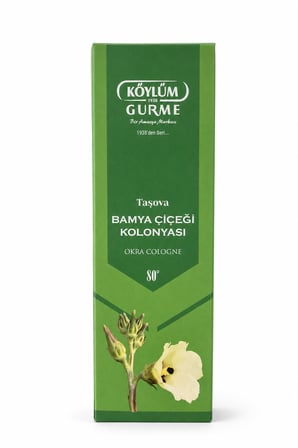 Köylüm Gurme Taşova Bamya Çiçeği Kolonyası 80° Plastik Şişe 250 ml