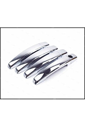 Chevrolet Cruze Sedan Uyumlu Krom Kapı Kolu 4 Kapı 2009 Ve Üzeri Paslanmaz Çelik