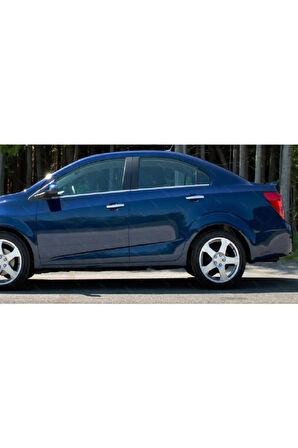 Chevrolet Aveo Sedan Krom Ayna Kapağı 2 Prç 2005-2011 P.çelik