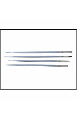 Chevrolet Aveo Sedan Krom Cam Çıtası 4 Parça P.çelik 2005-2011 Uyumlu