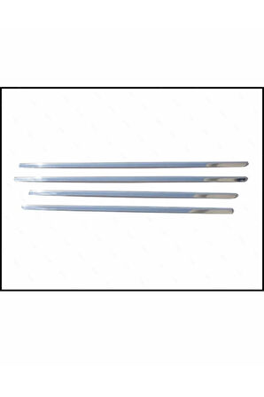 Chevrolet Aveo Hb Krom Cam Çıtası 4 Parça 2005-2011 Arası P.çelik