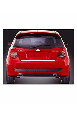 Chevrolet Aveo Hb Krom Bagaj Alt Çıtası 2005-2011 Arası P.çelik