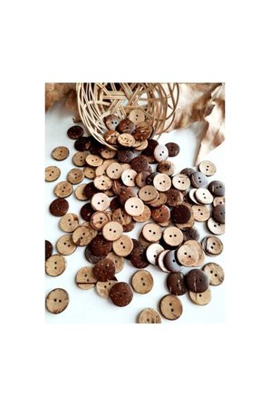 Coconat ( Kokonat ) Düğme 13 mm 20 Boy ( 35 Adet)